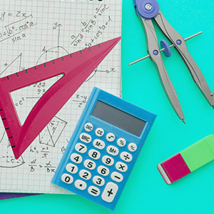 Mathematical Drawing Instrument & Finger Wet Device